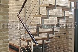 Ограждения для лестниц в Омске. Готовые проекты ПерилаГлавСнаб - фото 9