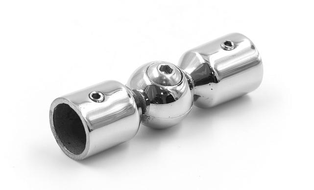 Поворот ригеля Ø12 мм, регулируемый, шаровый, внешний AISI 304 #600 k253 5