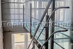 Ограждения маршевых лестниц и площадок в Омске. Готовые проекты ПерилаГлавСнаб - фото 21