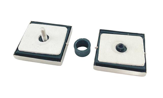 Коннектор стекло-стекло 53х53, полированный t122 PSS 6