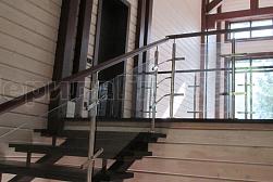 Перила на второй этаж в Омске. Готовые проекты ПерилаГлавСнаб - фото 8