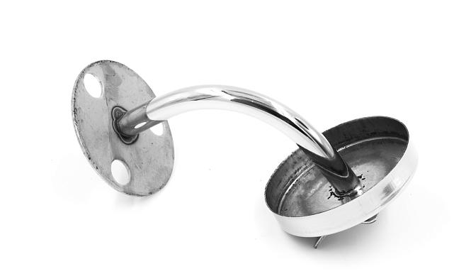 Пристенок с ложементом под Ø50,8 мм, сварной с крышкой (AISI 201) k010-4 5