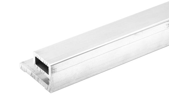 Профиль-упор для душевых, длина 2200 мм, хим полировка t116 AL 6