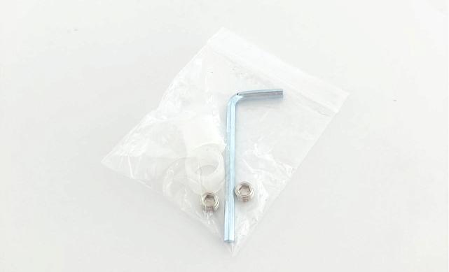 Ручка двухсторонняя для стекла 8-12 мм, 32x300x450 мм, AISI 201, полированная t633-450-3 PSS 5