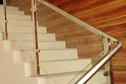 Перила на второй этаж в Омске. Готовые проекты ПерилаГлавСнаб - фото 12