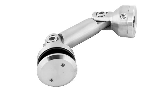 Крепление стекло-стена, штанга 60 мм, без зенковки tt201-60А SSS 4