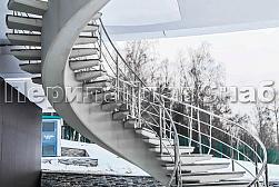 Ограждения для лестниц в Омске. Готовые проекты ПерилаГлавСнаб - фото 16