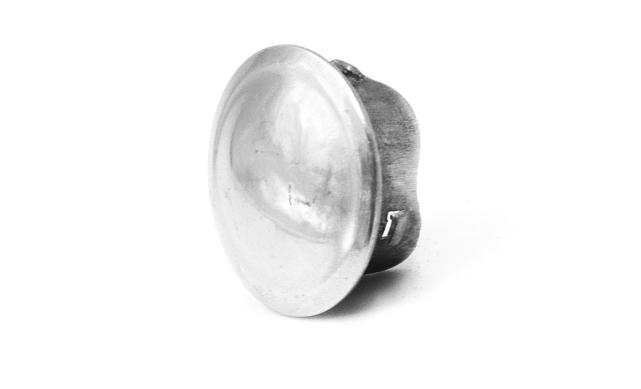 Заглушка штампованная на трубу Ø16x1.5 мм (AISI 304) полированная k200-2 4