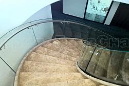 Ограждения для лестниц в Омске. Готовые проекты ПерилаГлавСнаб - фото 13