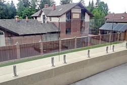 Перила и ограждения для террас в Омске. Готовые проекты ПерилаГлавСнаб - фото 1