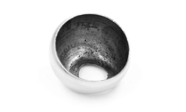 Наконечник штампованный (СПС) косой 30° на трубу Ø38.1 мм, для поручня Ø38.1 мм, полированный, нержавеющий, AISI 304, k016-2 4