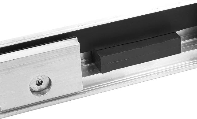 Комплект зажимного профиля для стекла 8-12 мм, полированный, L=3000 мм т40-1 PSS 5