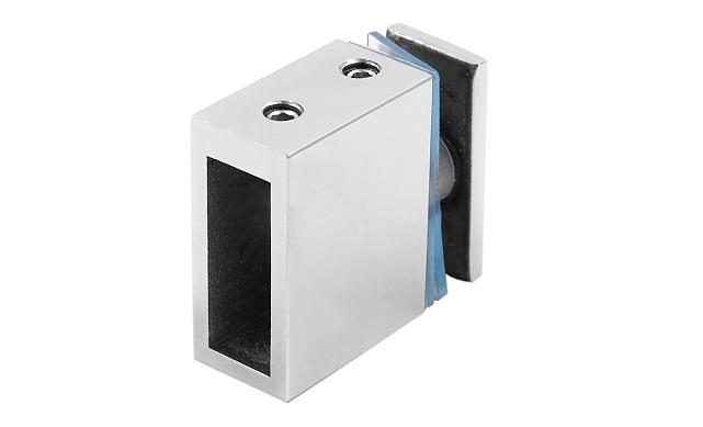 Соединитель труба-стекло, для прямоугольного трека, полированный t462 PSS 7