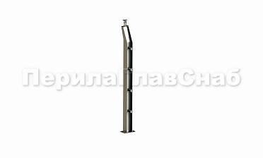 Стойка эксклюзивная с 4 ригеледержателями, крепление в пол, регулируемый ложемент (AISI 304) k787 купить в Омске