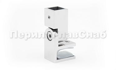 Крепежный элемент регулируемый, глухой для трубы 15х15 мм, полированный t803 PSS купить в Омске